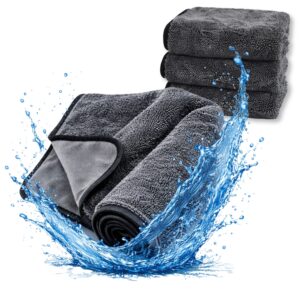 SUPERCHŁONNY RĘCZNIK DO OSUSZANIA AUTA - TURBODRY 3 SZTUKI